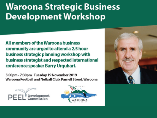 Waroona Strategic Business Development workshop e-news tile