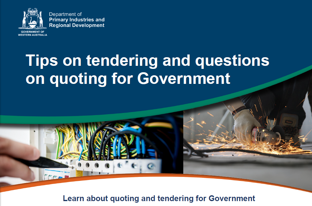 Tendering for government workshop